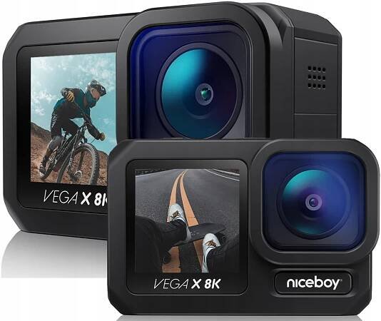Niceboy VEGA X 8K Šířka výrobku 4.1 cm