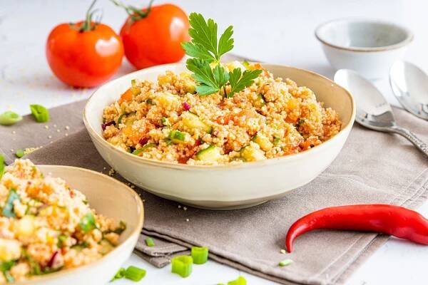 Türkischer Couscous-Salat
