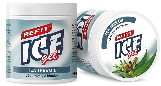 Refit Ice Masážní gel s Tea Tree Oil 230 ml