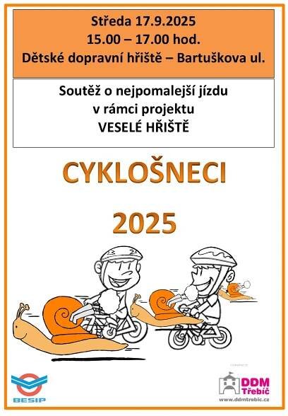 Cyklošneci - TřebíčLive.cz - Akce v Třebíči a okolí