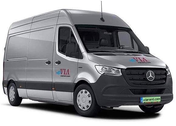 Pronájem elektrické dodávky Mercedes-Benz eSprinter - Viarent Czechia