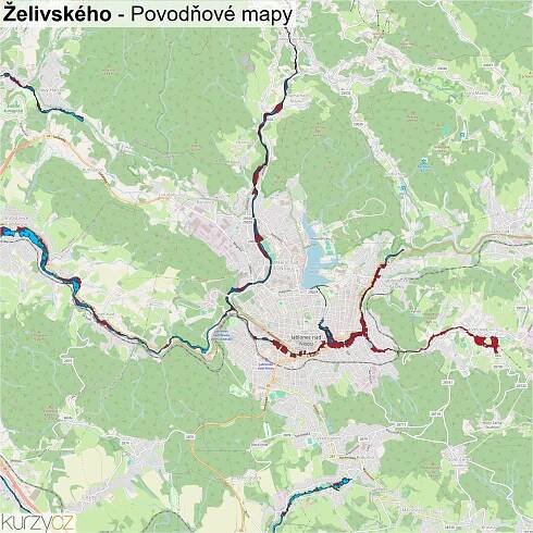 Želivského - mapy | Kurzy.cz
