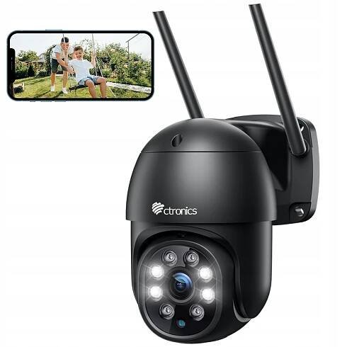 IP WIFI VENKOVNÍ OTOČNÁ KAMERA 4 MP SLEDOVÁNÍ