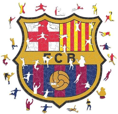 Dřevěné puzzle BARCELONA FC Crest 150 ks