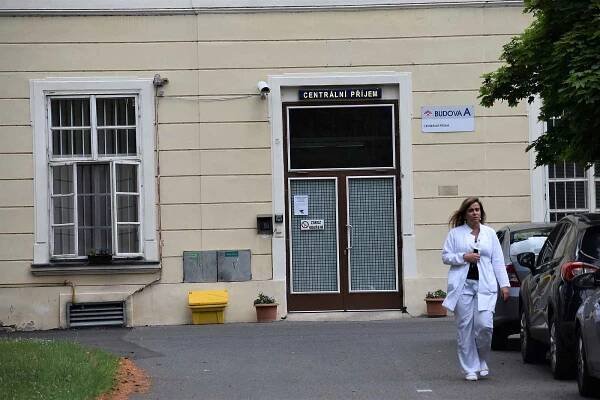 Areál psychiatrické nemocnice v Horních Beřkovicích.