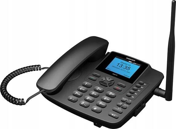 Drátový telefon na SIM kartu Maxcom MM41D RÁDIO