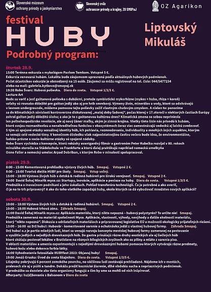 Festival huby | kamdomesta.sk 