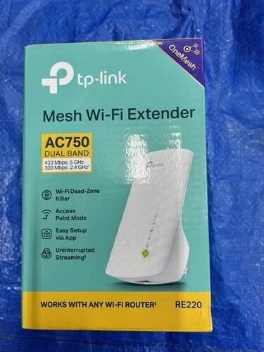 TP-LINK AC750 750Mbps WiFi Range Extender