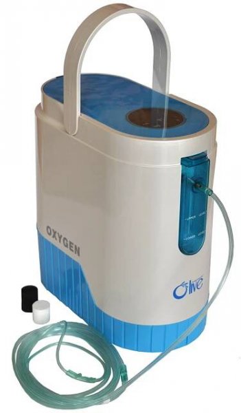 PŘENOSNÝ OXYGENERÁTOR OLIVE MINI s ionizátorem a zvlhčovačem