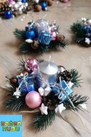 Christmas Candle Decorations