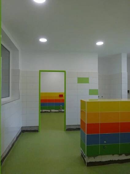 Rekonstrukce sociálního zařízení v MŠ Rovensko p.Tr. - Oficiální stránky města Rovensko pod Troskami