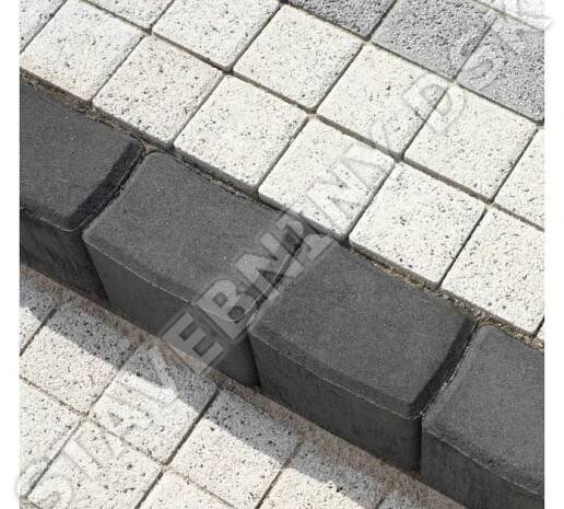Palisáda Best Kadent hranatá 12x18x40 cm antracit