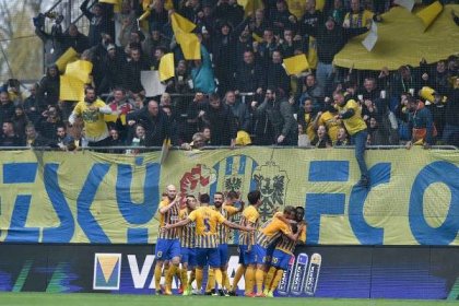 Zápas 15. kola fotbalové FORTUNA:LIGY mezi SFC Opava a FC Baník Ostrava.
