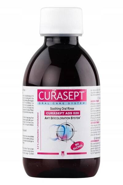 CURASEPT ADS 220 CHLOROBUTA. KAPALINA S CHLORHEXIDINEM Váha výrobku včetně jednotkového obalu 0.23 kg