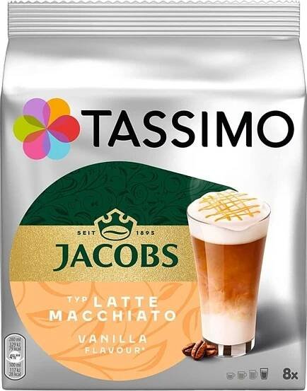 Tassimo Latte Macchiato Vanilla 16 ks