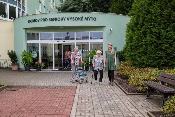 Návštěvy v Domově pro seniory Vysoké Mýto