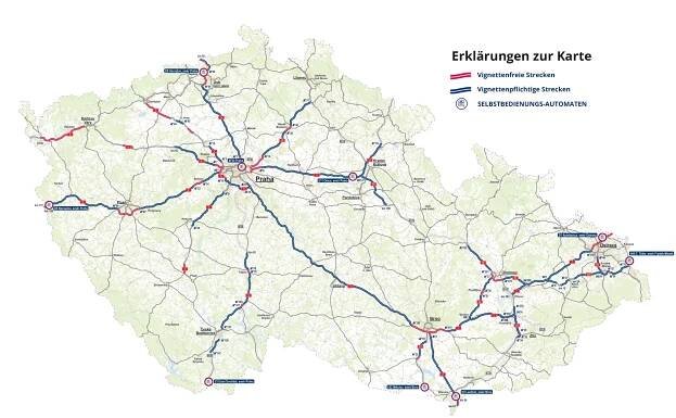Koupit digitální dálniční známku Česká republika online - Platí okamžitě