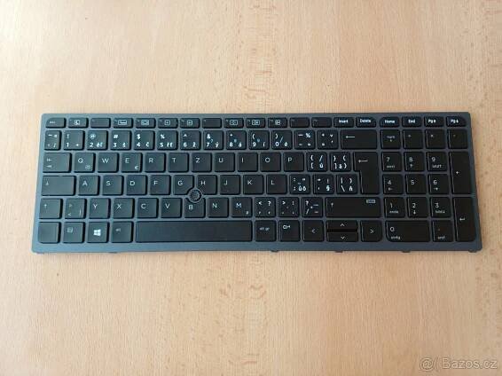 Klávesnice HP ZBook G3, G4 - podsvícená - Plzeň-jih