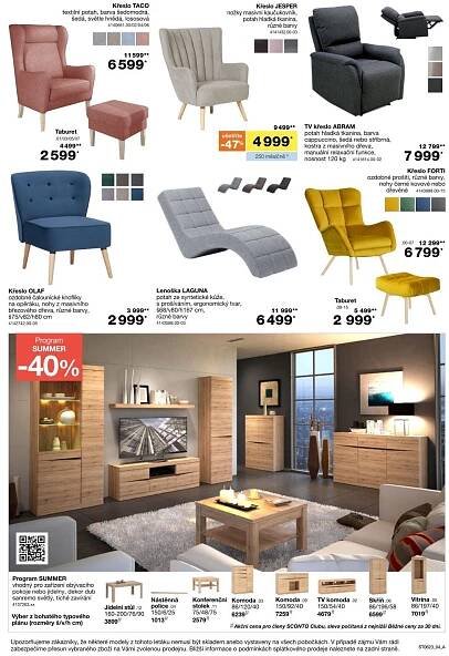SCONTO Nábytek leták Jysk strana 4