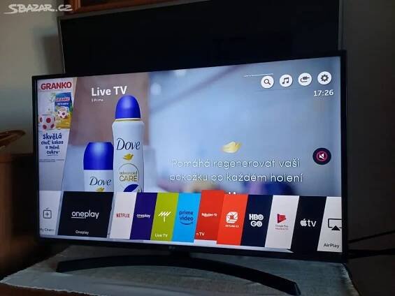 4K Smart TV Televize LG 43UK6400-úhlopříčka 108cm - Rakovník, Rakovník I - Bazar
