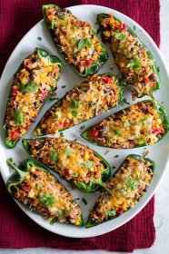 Poblano Stuffed Peppers