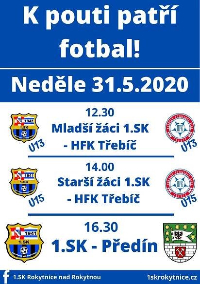 K pouti patří fotbal! – 1.SK ROKYTNICE NAD ROKYTNOU, Z.S.