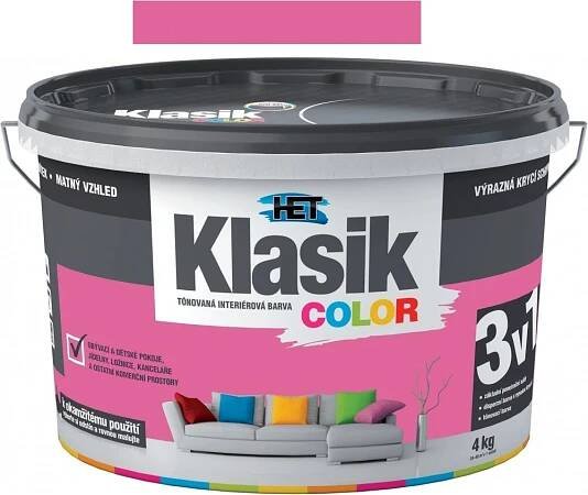 HET Klasik COLOR purpurový 4kg