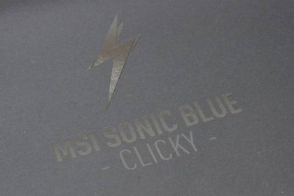 MSI Vigor GK71 Sonic - Stylish mechanical keyboard with new Sonic Blue (clicky) switches | igor´sLAB