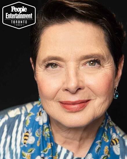Isabella Rossellini (Conclave) photographed in the PEOPLE, EW and Shutterstock Toronto International Film Festival 2024 Portrait Studio on September 8, 2024 in Toronto, Ontario, Canada. 
