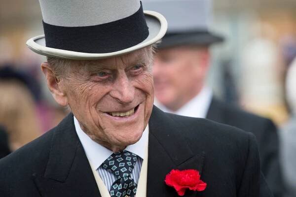 Prince Philip, duc d'Edimbourg, en mai 2017