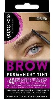 Syoss Brow Tint Tmavě hnědý 17 ml