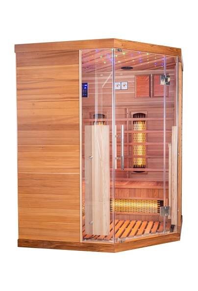 Infrasauna Cedr Superior 3/4 Exclusive - Belatrix.cz