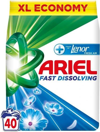 Prací prášek ARIEL+ Fresh Air 2,2 kg (40 praní)