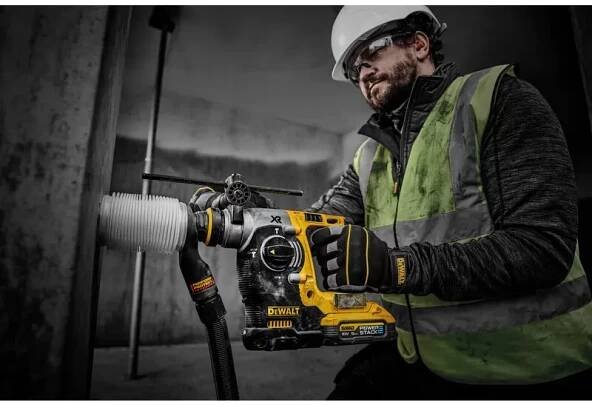 Aku kombinované bezuhlíkové kladivo SDS-Plus 18V 2x 5,0Ah XRP DeWALT POWERSTACK DCH273H2T : Naradi-dewalt.cz