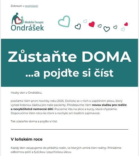Zůstaňte DOMA a pojďte si číst