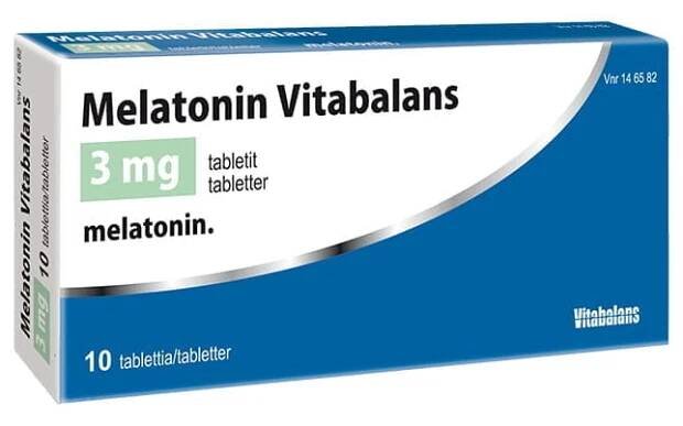 VITABALANS Melatonin 3 mg 10 tabliet