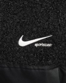 Nike Sportswear Collection Women's High-Pile Fleece Bomber Jacket. Nike PT
