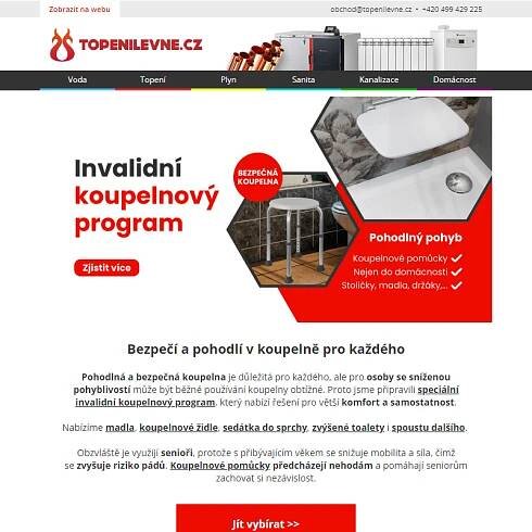 Bezpečnější a komfortnější koupelna pro každého