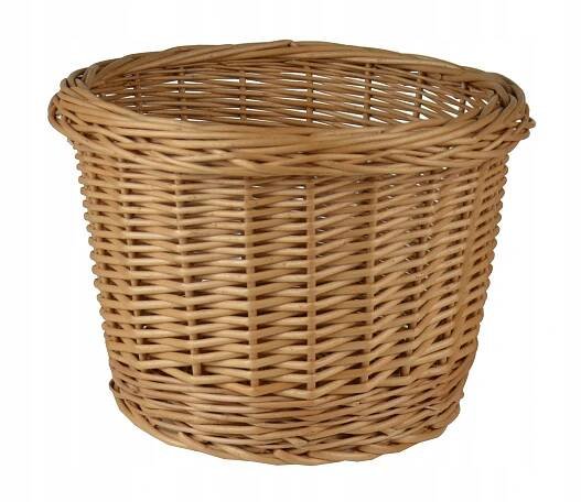 Proutěný KVĚTINÁČ OBAL NA VÁNOČNÍ STROMEČEK EKOLOGICKÝ KOŠ BOHO 27 CM