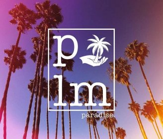 chad senior Designs - palm paradise. (Plm) Mock-up/ design & print