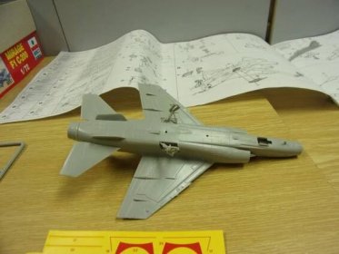 Plastikový model, stíhací letadlo MIRAGE F1 C-200 - Vojenské modely letadel