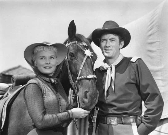 Only the Valiant - Z filmu - Barbara Payton, Gregory Peck