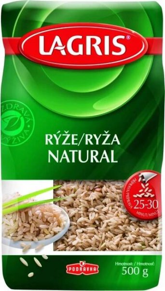 LAGRIS Rýže natural 0,5 kg