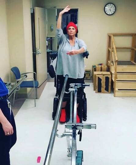 Abby Lee Miller Dances Again While Re-Learning to Walk as She Continues to Battle Cancer