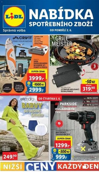  LIDL leták příští týden od 02.06.2025 >> Lidl Akce