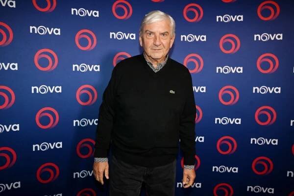 Miroslav Donutil na tiskovce Novy.