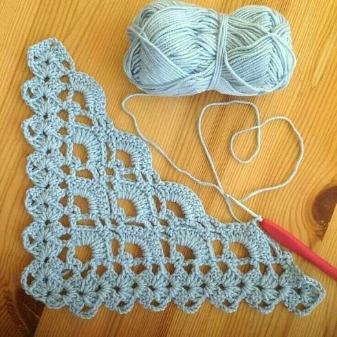 Pin by angie Barberena on puntada flor de anis | Shawl crochet pattern, Crochet motif, Crochet tutorial