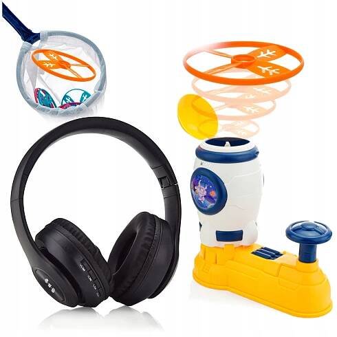 NEJLEPŠÍ HRAČKA RAKETOMET DISKŮ PRO DĚTI + BLUETOOTH SLUCHÁTKA DO UŠÍ