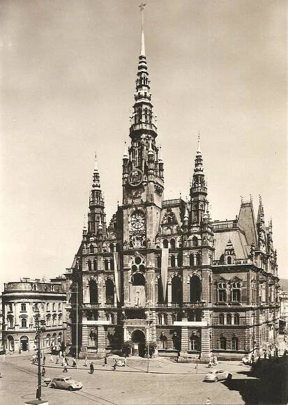 LIBEREC - radnice - Pohlednice místopis