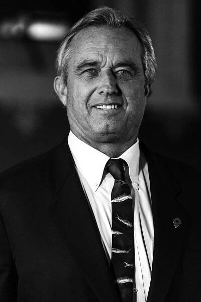 Image may contain Robert F. Kennedy Jr. Tie Accessories Accessory Suit Coat Clothing Overcoat Apparel and Human